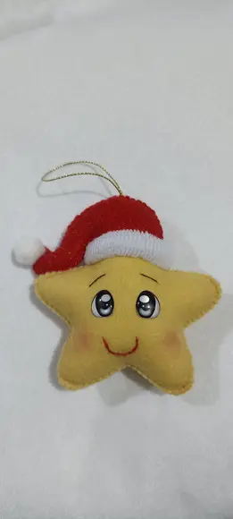 Pingentes Estrela Natal