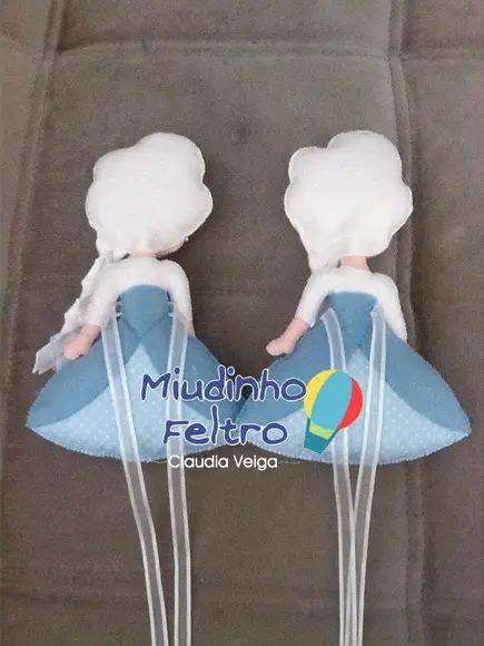 Prendedores de Cortina Frozen