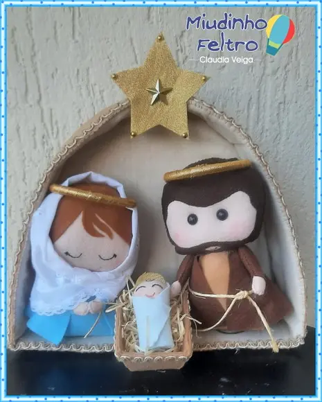 Presépio Natal - Sagrada Família 11 Peças