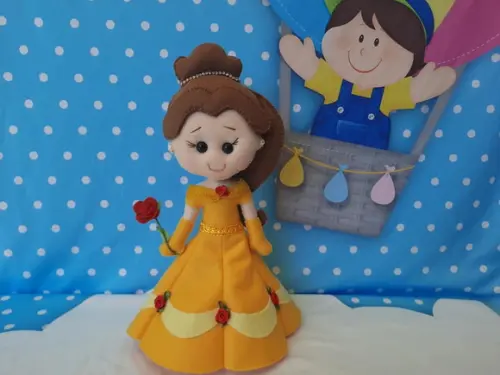 Princesas em Feltro 4 Peças