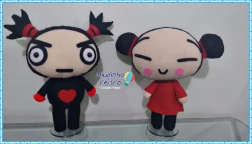 Pucca e Garu em Feltro