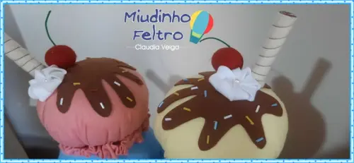 Sorvete em Feltro