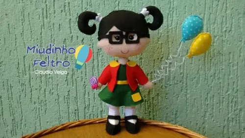 Topo de Bolo Chiquinha