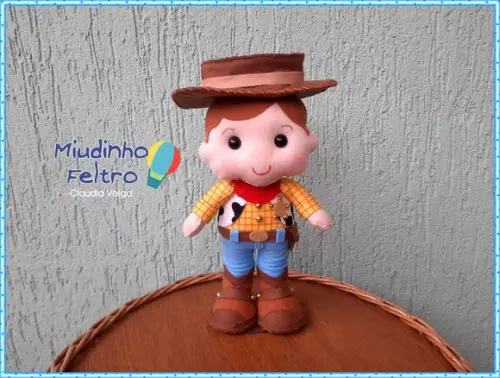 Toy Story Personagens em Feltro 4 Peças