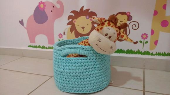 Cesto Fio de Malha 30x20