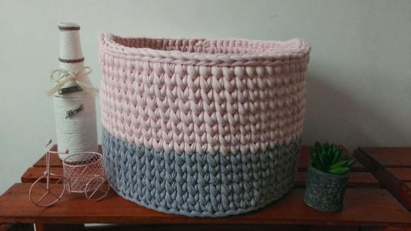 Cesto Fio de Malha 30x20