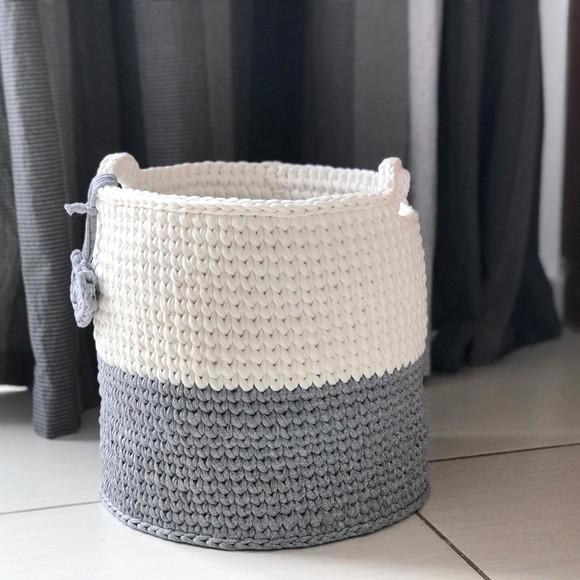 Cesto Fio de Malha 30x30