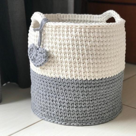 Cesto Fio de Malha 30x30