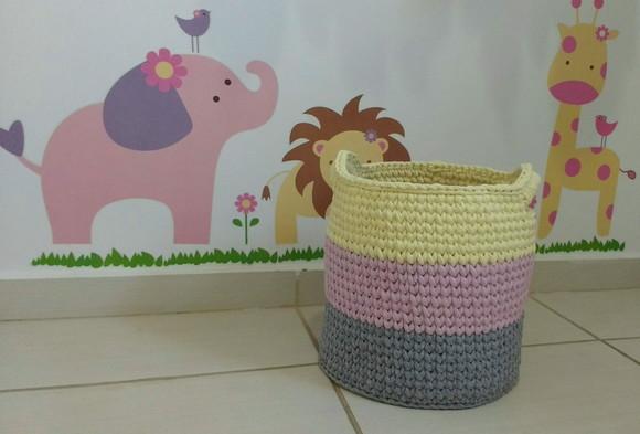 Cesto Fio de Malha 30x30