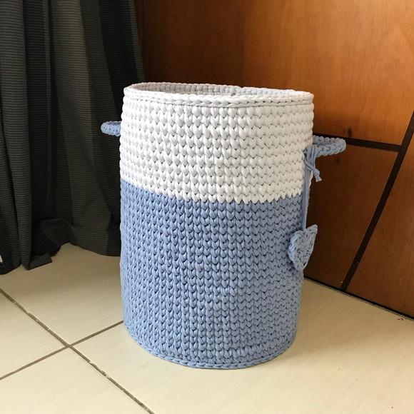 Cesto Fio Malha 30x40 com Tampa