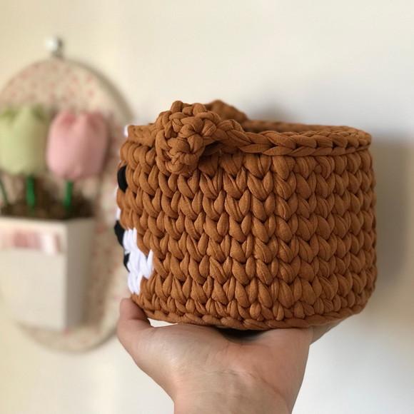 Mini Cesto Cachorrinho 15x11