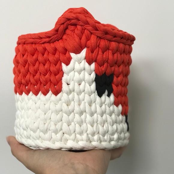 Mini Cesto Raposinha Laranja