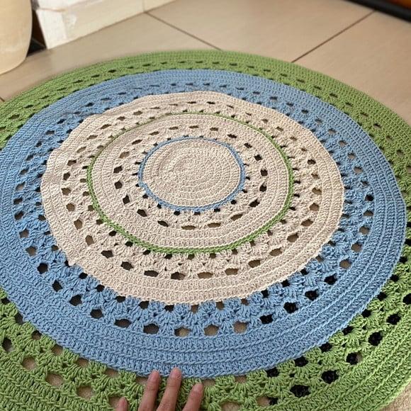 Tapete 0,87 cm de diâmetro