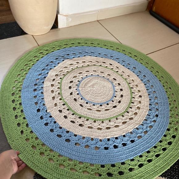 Tapete 0,87 cm de diâmetro