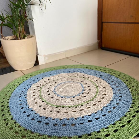 Tapete 0,87 cm de diâmetro