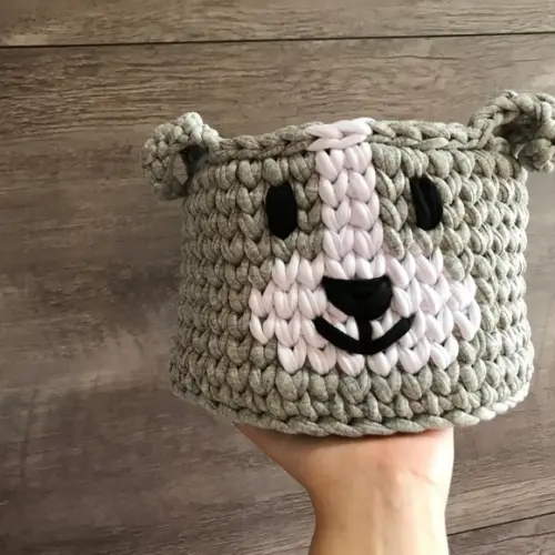 Cesto Cachorrinho 20x15