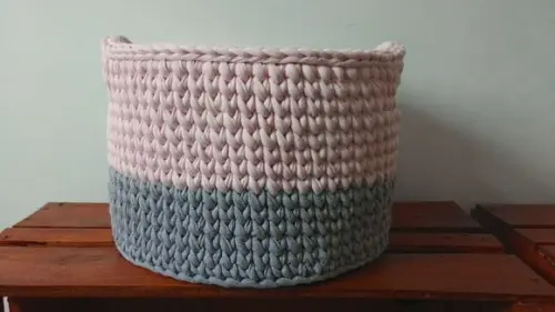 Cesto Fio de Malha 30x20