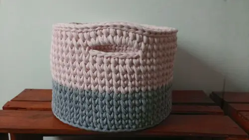 Cesto Fio de Malha 30x20