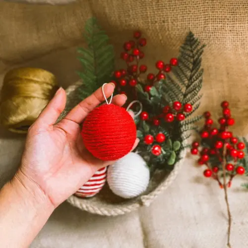 Kit 4 Bolas de Natal 60mm