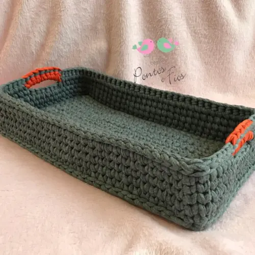 Kit Higiene de Bebê Bandeja Retangular