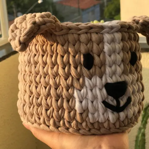 Mini Cesto Cachorrinho