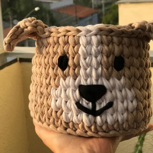 Mini Cesto Cachorrinho