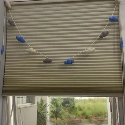 Varalzinho de Nuvens em Crochê