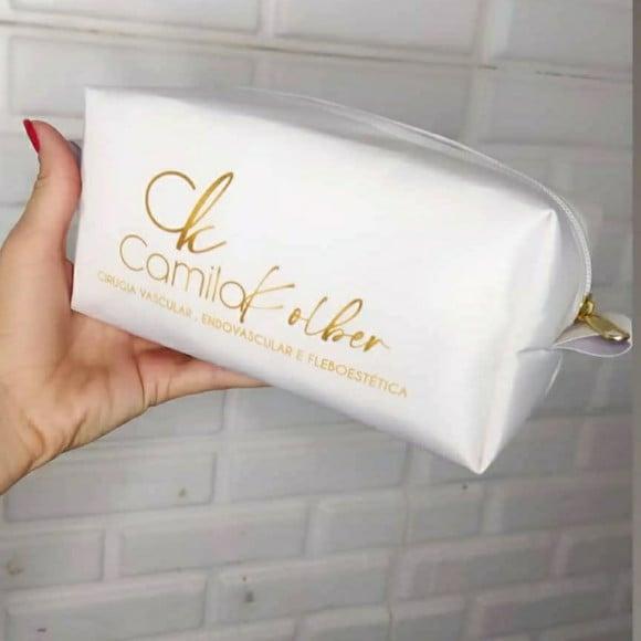 Necessaire Personalizada com Logo Marca-brinde de Luxo