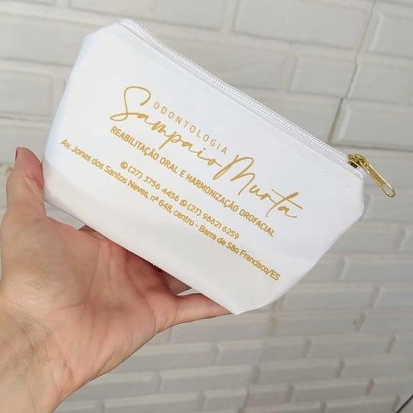 Necessaire Personalizada com Logo Marca - Brinde de Luxo