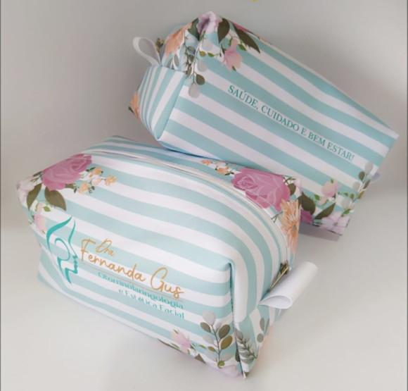 Necessaire Personalizada com Logo Marca - Brinde de Luxo
