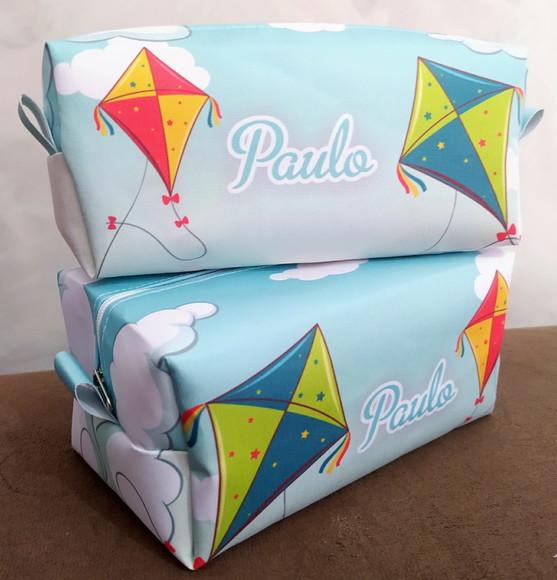 Necessaire Personalizada Tema Pipa Lembrança Aniversário