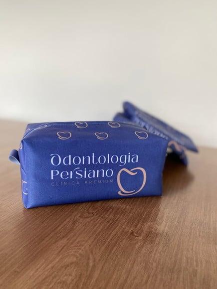 Necessaire Personalizada Logo Marca-brinde Odontologia
