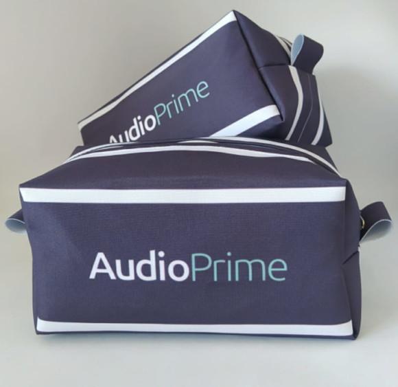 Necessaire Azul Personalizada com Logo Marca-brinde de Luxo