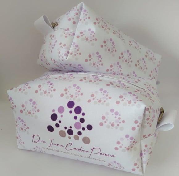 Necessaire Personalizada com Logo Marca-brinde de Luxo