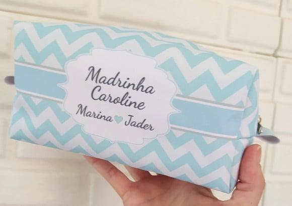 Necessaire Personalizada para Madrinha bebê