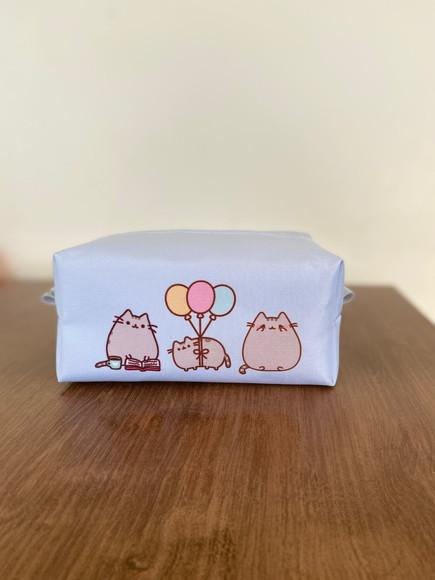 Necessaire Box Personalizada Aniversário Tema Gatinho