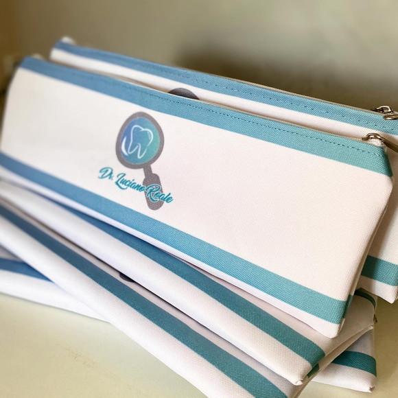 Estojo Slim Personalizado com Logo Marca (com Nome) Brinde