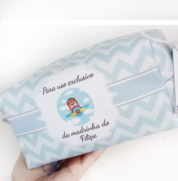 Necessaire Box Personalizada padrinho/madrinha