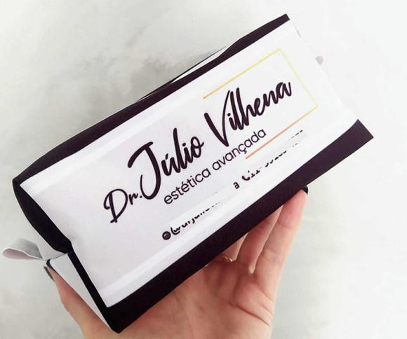 Necessaire Personalizada com Logo Marca-brinde de Luxo