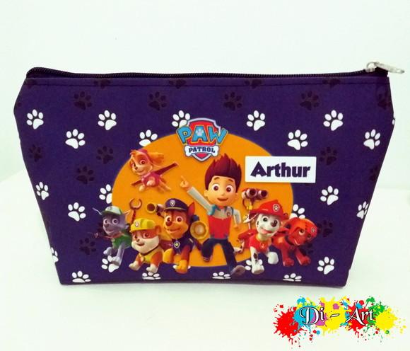 Necessaire Personalizada Patrulha Canina