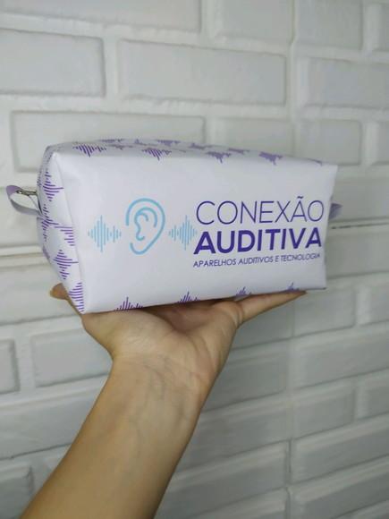 Nécessaire Personalizada com Logo Marca -brinde de Luxo- Box