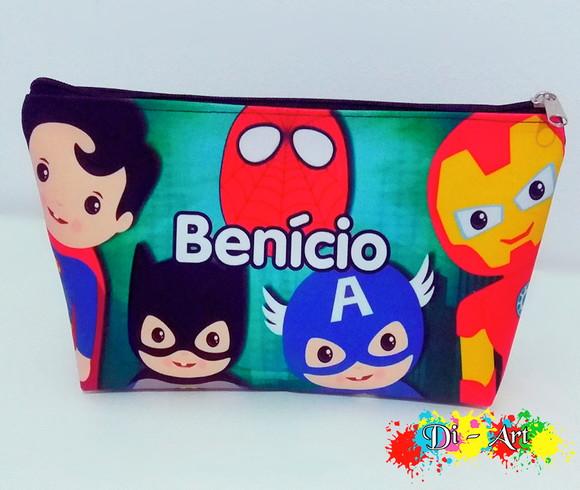 Necessaire Personalizada Vingadores Baby
