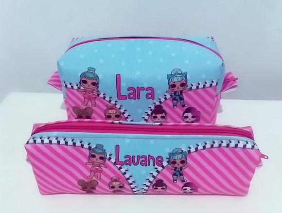 Necessaire estojo Personalizado LOL surprise