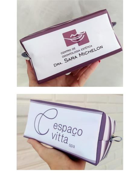 Necessaire Personalizada com Logo Marca - Brinde de Luxo