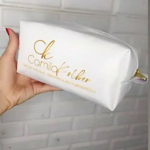 Necessaire Personalizada com Logo Marca-brinde de Luxo
