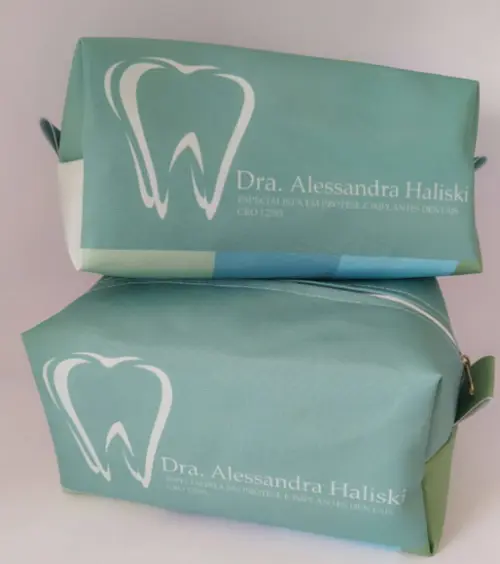 Necessaire Personalizada com Logo Marca-brinde de Luxo