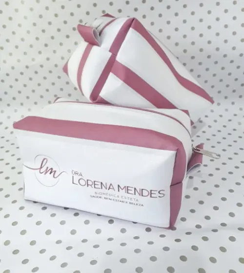 Necessaire Personalizada com Logo - brinde de luxo