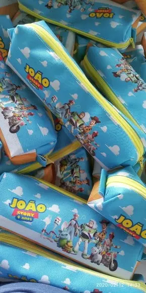 Estojo Palito Personalizado Toy Story Aniverário Lembrança