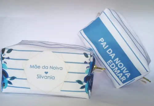Necessaire Personalizada Lembrança Casamento