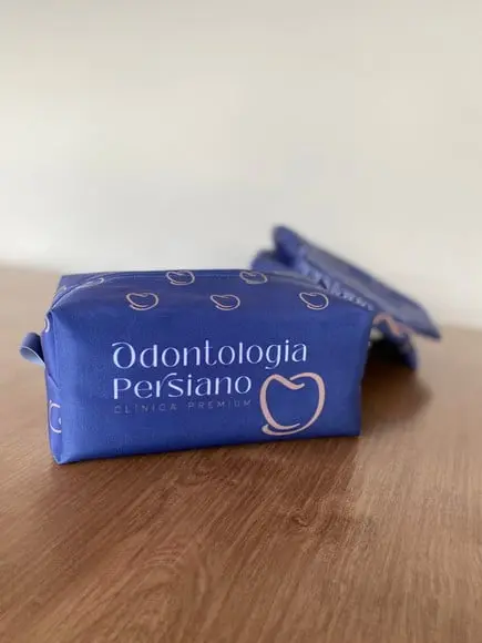 Necessaire Personalizada Logo Marca-brinde Odontologia